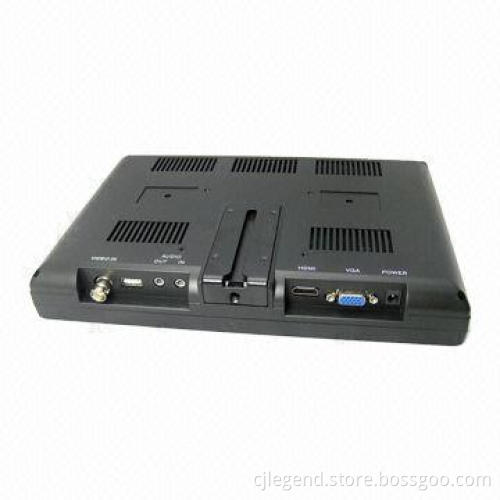 12.1-inch Plastic Case TFT LCD Touch Monitor with HDMI® and VGA Input, 500:1 Contrast